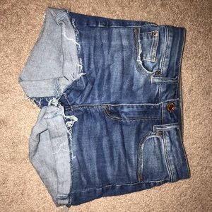 American Eagle Jean Shorts size 0
